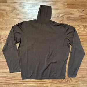 Vintage Wool Brown Turtleneck Made in Italy